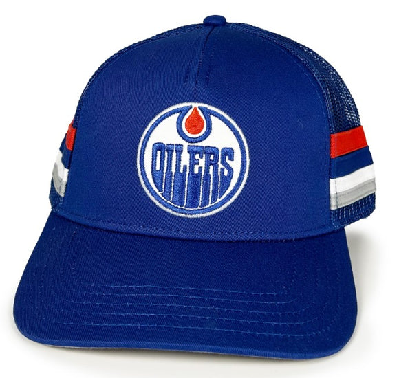 Men's Edmonton Oilers American Needle NHL Hotfoot Adjustable Snapback Baseball Hat