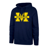 Men's Michigan Wolverines Imprint Headline Team Colour Logo Pullover NCAA Hoodie