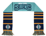 PWHL Women's Hockey League Official Bauer New York Sirens Scarf - One Size Fits Most