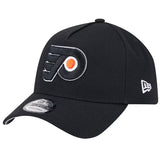 Men's Philadelphia Flyers NHL New Era Black 9Forty A-Frame Snapback Hat