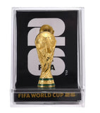2026 FIFA World Cup Replica 3D Mini Trophy with Display Case