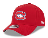 Men's Montreal Canadiens NHL New Era Red 9Forty A-Frame Snapback Hat