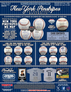 2024 TriStar Hidden Treasures New York Pinstripes Autographed Baseball Hobby Box