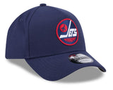 Men's Winnipeg Jets NHL New Era Men's Navy Alt 9Forty A-Frame Snapback Hat
