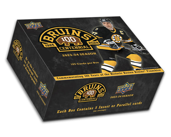 2023/24 Upper Deck Boston Bruins Hockey Centennial Box Set
