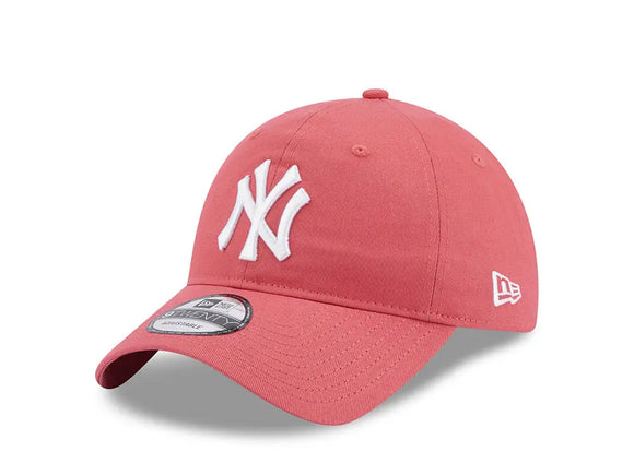 Men's New York Yankees New Era Coral 9TWENTY Core Classic Twill Adjustable Hat