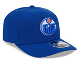 Men's Edmonton Oilers New Era Royal Blue NHL Hockey 9SEVENTY Stretch-Snap Hat