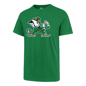 Men's Notre Dame Fighting Irish Imprint Headline Team Colour Logo Fan T Shirt - Green