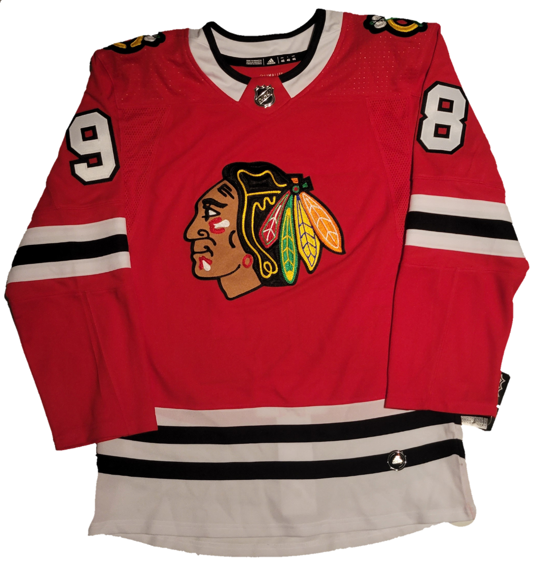 Large Connor Bedard #98 Chicago Blackhawks Adidas NHL home Jersey 52 NEW  w/TAGS