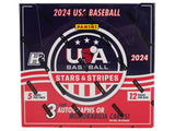 2024 Panini USA Stars & Stripes Baseball H2 Box 12 Packs per Box, 5 Cards per Pack