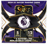2024/25 Panini Select Premier League EPL Soccer Hobby Box 12 Packs per Box, 5 Cards per Pack