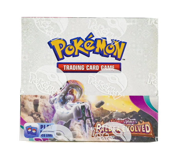 Pokemon Scarlet & Violet: Paldea Evolved Booster Box 36 packs per box, 10 cards per pack