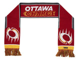 PWHL Women's Hockey League Official Bauer Ottawa Charge Scarf - One Size Fits Most
