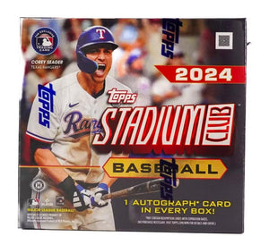 2024 Topps Stadium Club Baseball Compact Box 8 Packs Per Box, 8 Cards Per Pack