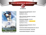 2023 Bowman Baseball Hobby Box 24 Packs Per Box, 10 Cards Per Pack