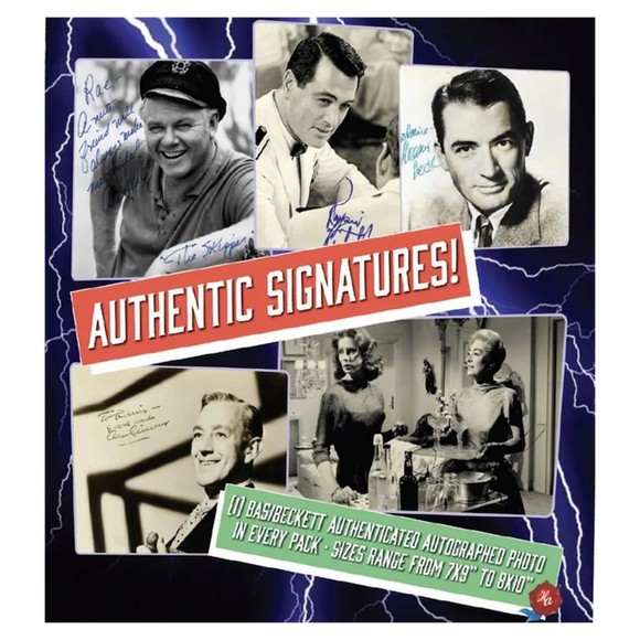 2024 Historic Autographs Celebrity Signed Vintage Edition Box: 1 Photo per box