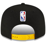 Men's New Era Black Golden State Warriors 2023/24 City Edition Official 9FIFTY Snapback Hat