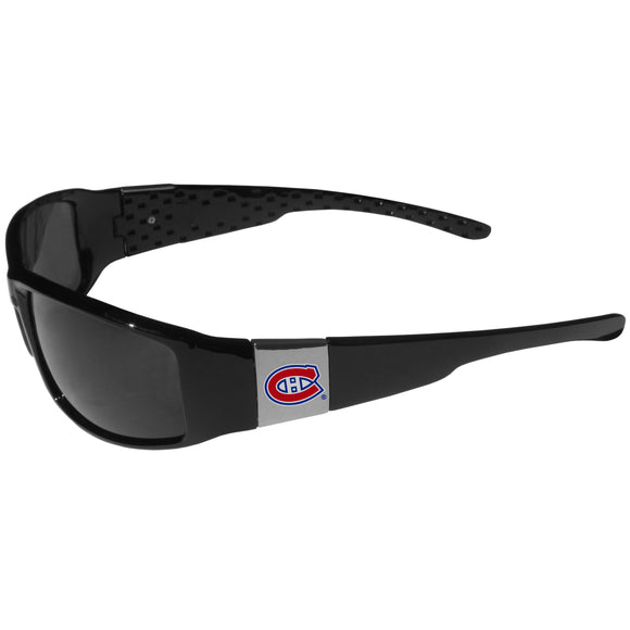 Montreal Canadiens NHL Hockey Chrome Wrap Sunglasses with UVA/UVB Protection