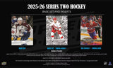 2025/26 Upper Deck Series 2 Hockey Blaster Box 4 Packs Per Box, 12 Cards Per Pack