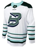Boston Fleet Adult Bauer Replica Away White PWHL Hockey Jersey - Blank
