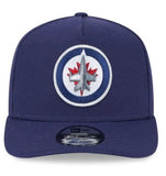 Men’s Winnipeg Jets New Era 9FIFTY A-Frame Snapback Adjustable Hat – Navy Blue