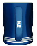 Indianapolis Colts Primary Logo Blue Grey NFL Football 14oz Sculpted C-Handle Mug
