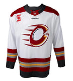 Ottawa Charge Adult Bauer Replica Away White PWHL Hockey Jersey - Blank