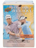 2026 Upper Deck Allure Golf Blaster Box 4 Packs Per Box, 5 Cards Per Pack