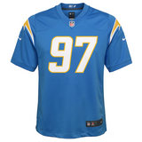 Los Angeles Chargers Joey Bosa Nike Youth BlueGame NFL Football Jersey -  Multiple Sizes