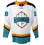 New York Sirens Adult Bauer Replica Away White PWHL Hockey Jersey - Sarah Fillier
