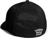 Men's American Needle NHL Toronto Maple Leafs Platinum E-Boss Stretch Fit Hat - Black