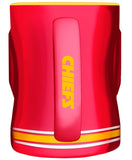 Kansas City Chiefs Primary Logo Red Gold NFL Football 14oz Sculpted C-Handle Mug