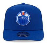 Men's Edmonton Oilers New Era Royal Blue NHL Hockey 9SEVENTY Stretch-Snap Hat