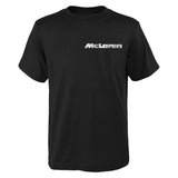 Mens Motorsports McLaren F1 Team 1989 Surrey England Graphic Flag T-Shirt - Black