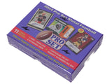 2024 Leaf Pro Set Metal Football Hobby Box 11 Cards per Box