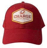 PWHL Women's Hockey League Official Bauer Ottawa Charge Patch Snapback Hat