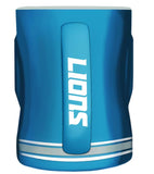 Detroit Lions Primary Logo Blue Silver NFL Football 14oz Sculpted C-Handle Mug