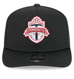 Men's Toronto FC New Era Black/Red 2025 Jersey Hook 9SEVENTY Stretch-Snap Hat