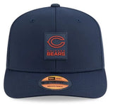 Chicago Bears New Era 2025 Sideline 9SEVENTY Adjustable Trucker Hat - Navy