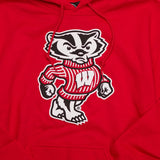 Men's Wisconsin Badgers Imprint Headline Team Colour Logo Pullover NCAA Hoodie