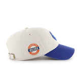 Edmonton Oilers Sidestep Clean up Adjustable Hat Cap One Size Fits Most