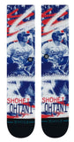 Unisex MLB Baseball Los Angeles Dodgers Shohei Ohtani Stance Streak Crew Socks