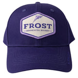 PWHL Women's Hockey League Official Bauer Minnesota Frost Patch Snapback Hat