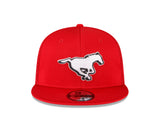 Calgary Stampeders CFL Football New Era Sideline 9Fifty Snapback Hat - Red