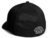 Men's American Needle NHL Boston Bruins Platinum E-Boss Stretch Fit Hat - Black