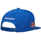 Men's Montreal Expos MLB Mitchell & Ness Royal Blue Cooperstown Evergreen Snapback Hat