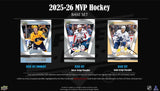 2025-26 Upper Deck MVP Hockey Retail Box 36 Packs per Box 6 Cards per Pack