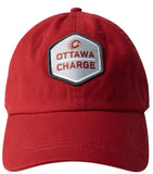 PWHL Women's Hockey League Official Bauer Ottawa Charge Twill Adjustable Hat