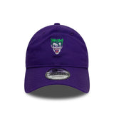 Men's DC Comics The Joker Face 9Twenty Buckle Adjustable New Era Purple Hat Cap