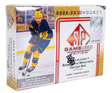 2022/23 Upper Deck SP Game Used Hockey Hobby Box 6 Cards per Box